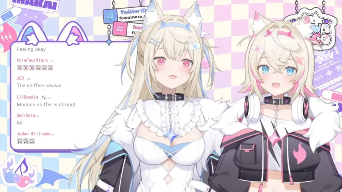 Interview: Hololive’s Fuwawa and Mococo Talk Streaming, Moving to Japan