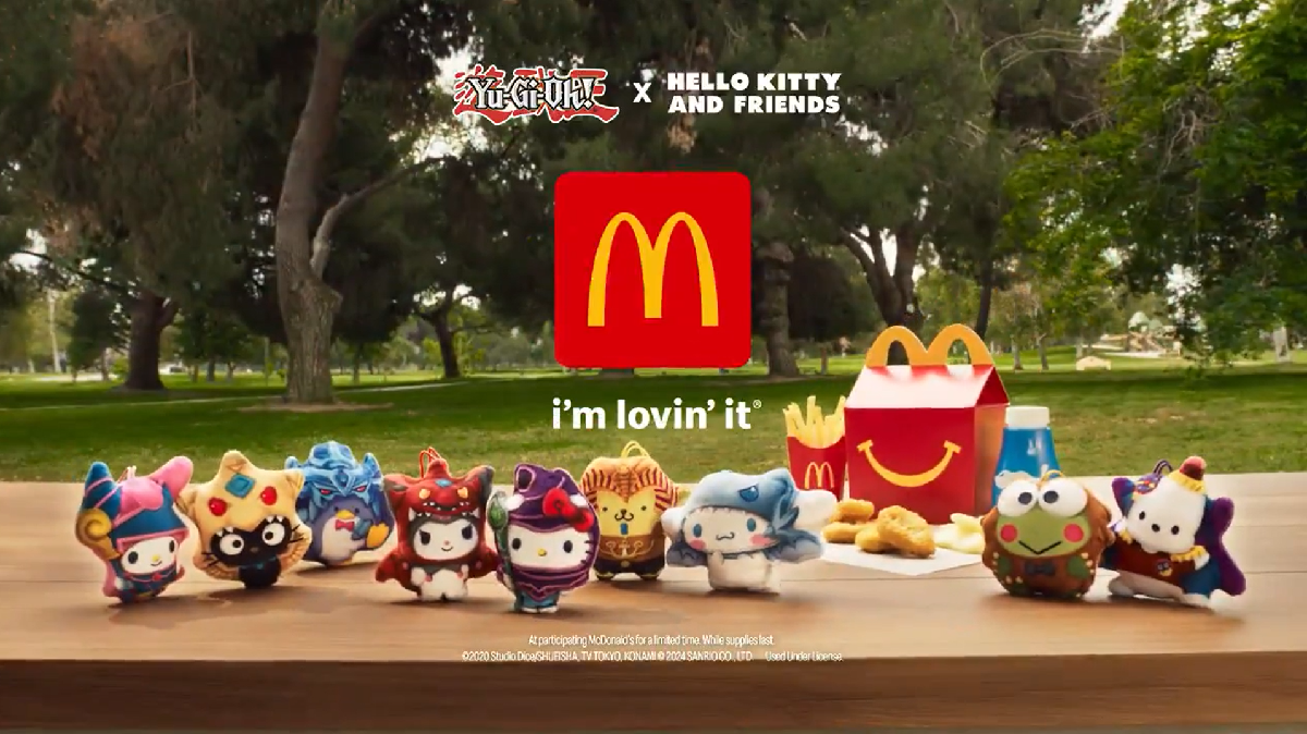 yu-gi-oh sanrio happy meals