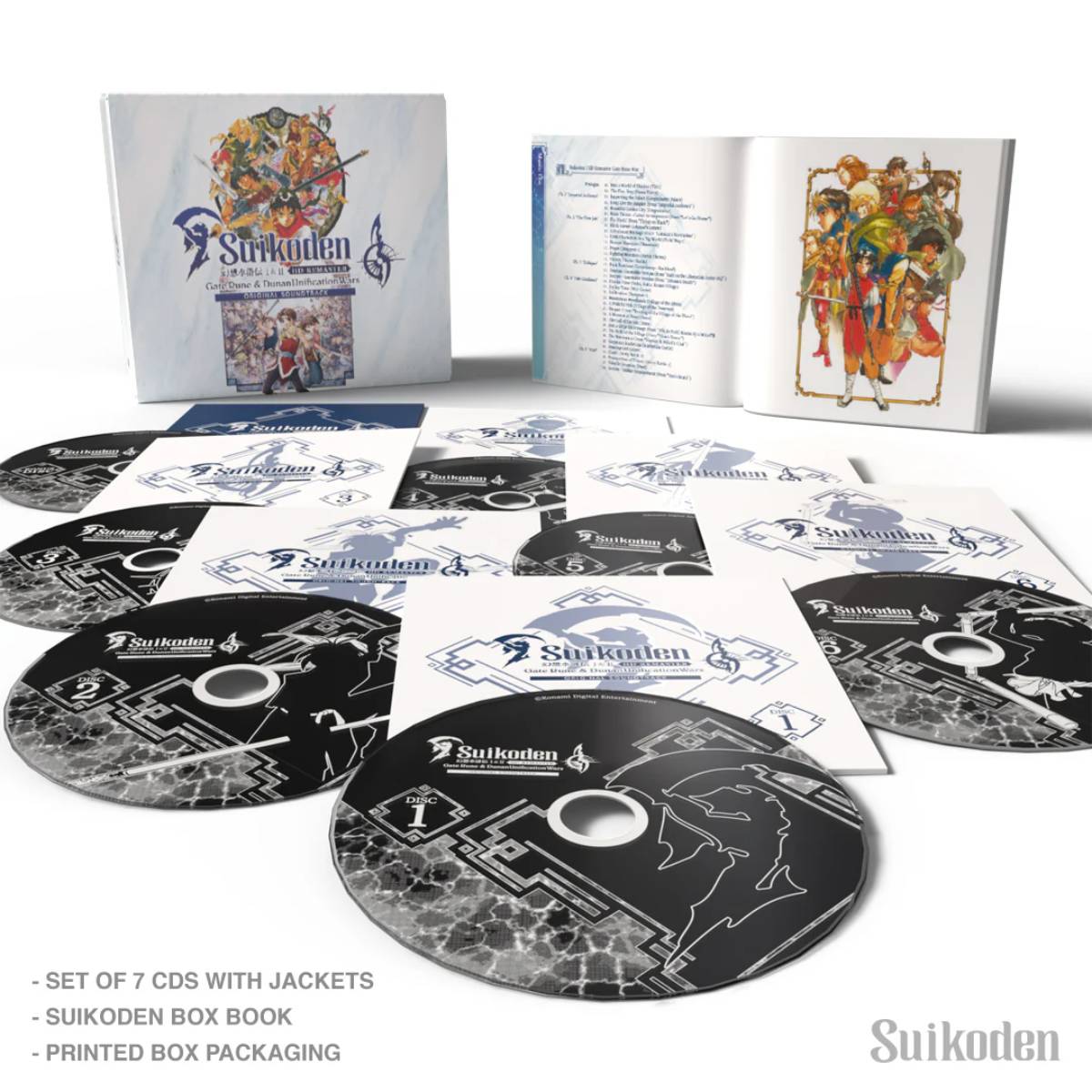 Suikoden Concert Blu-ray, Suikoden I & II Remaster Soundtrack Pre-orders Open 